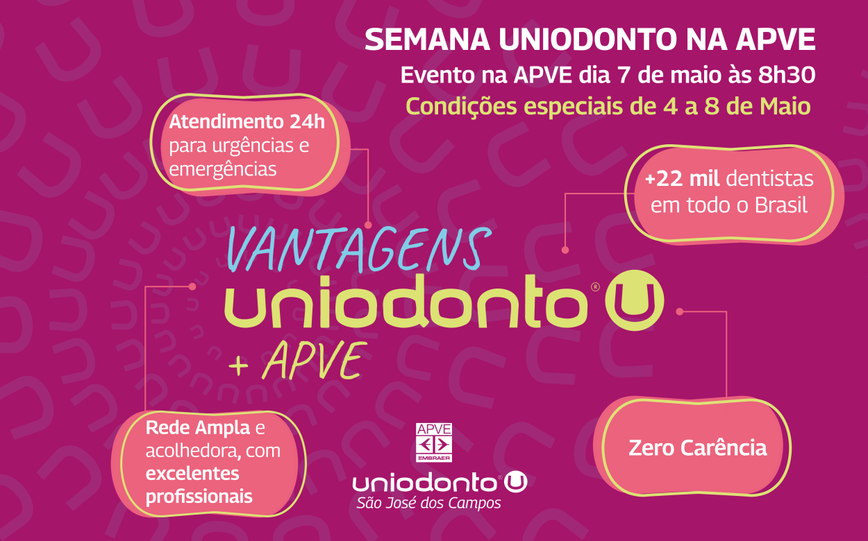 Semana Uniodonto na APVE: cuide da sua saúde com condições especiais!