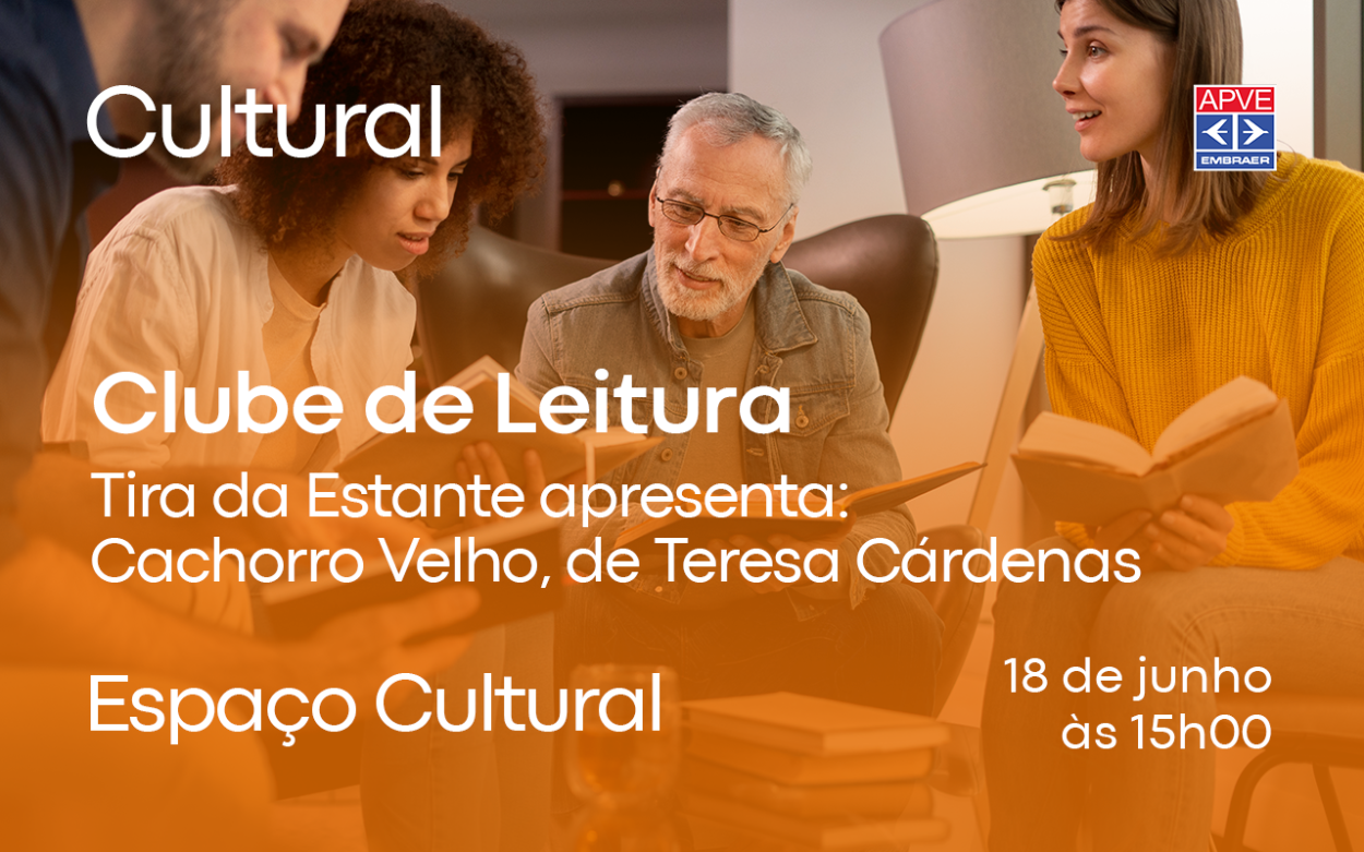 Clube de Leitura APVE – Junho de 2026: Cachorro Velho, de Teresa Cárdenas