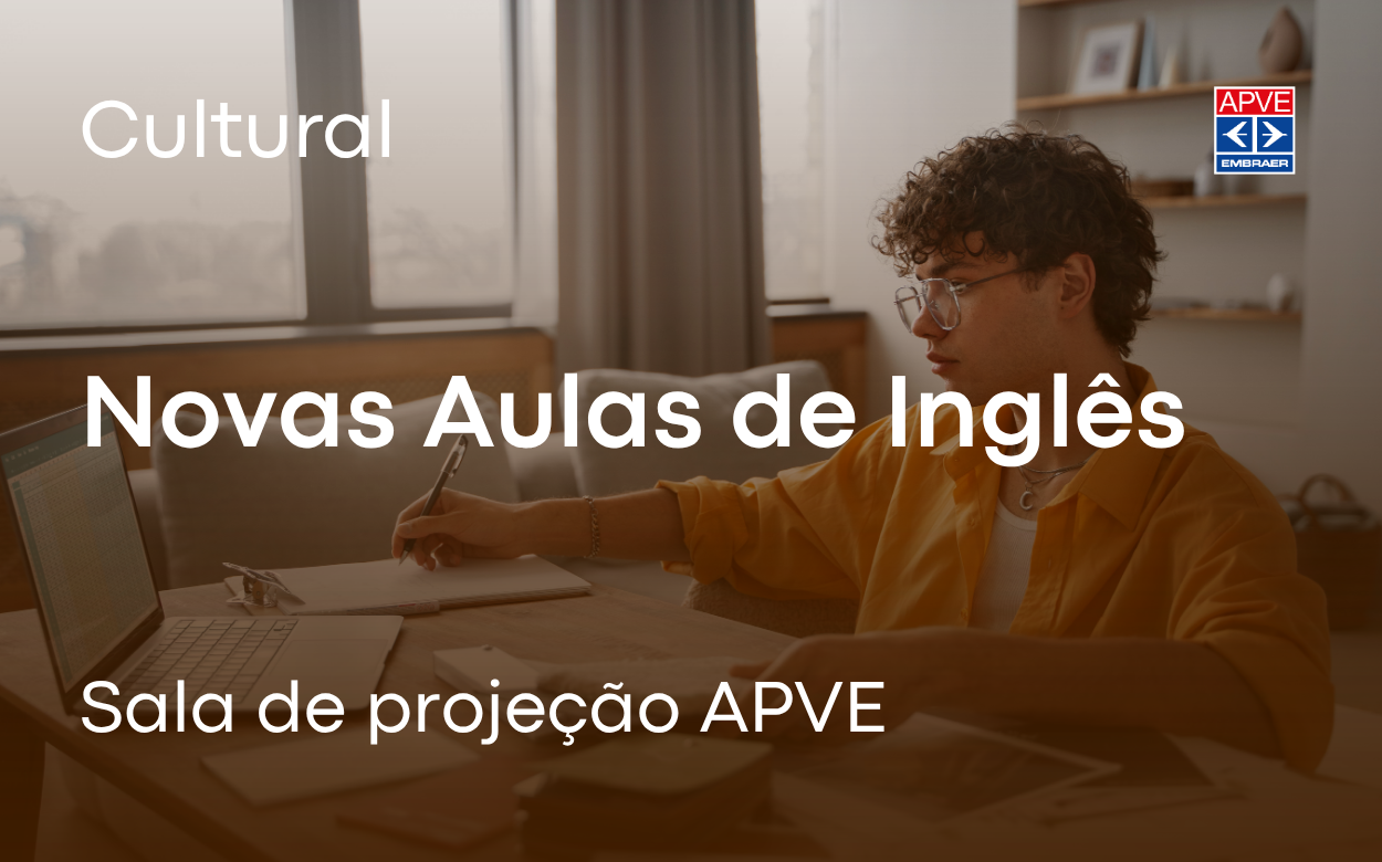 Aulas de Inglês Novas Turmas Abertas