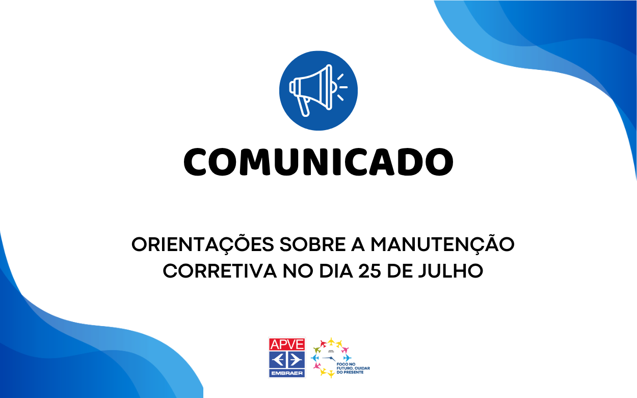 Comunicado de Manutenção Programada